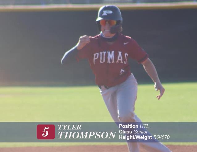 Senior Tyler Thompson